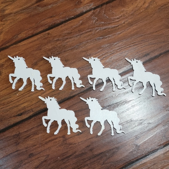 Other - Unicorn wood cutouts